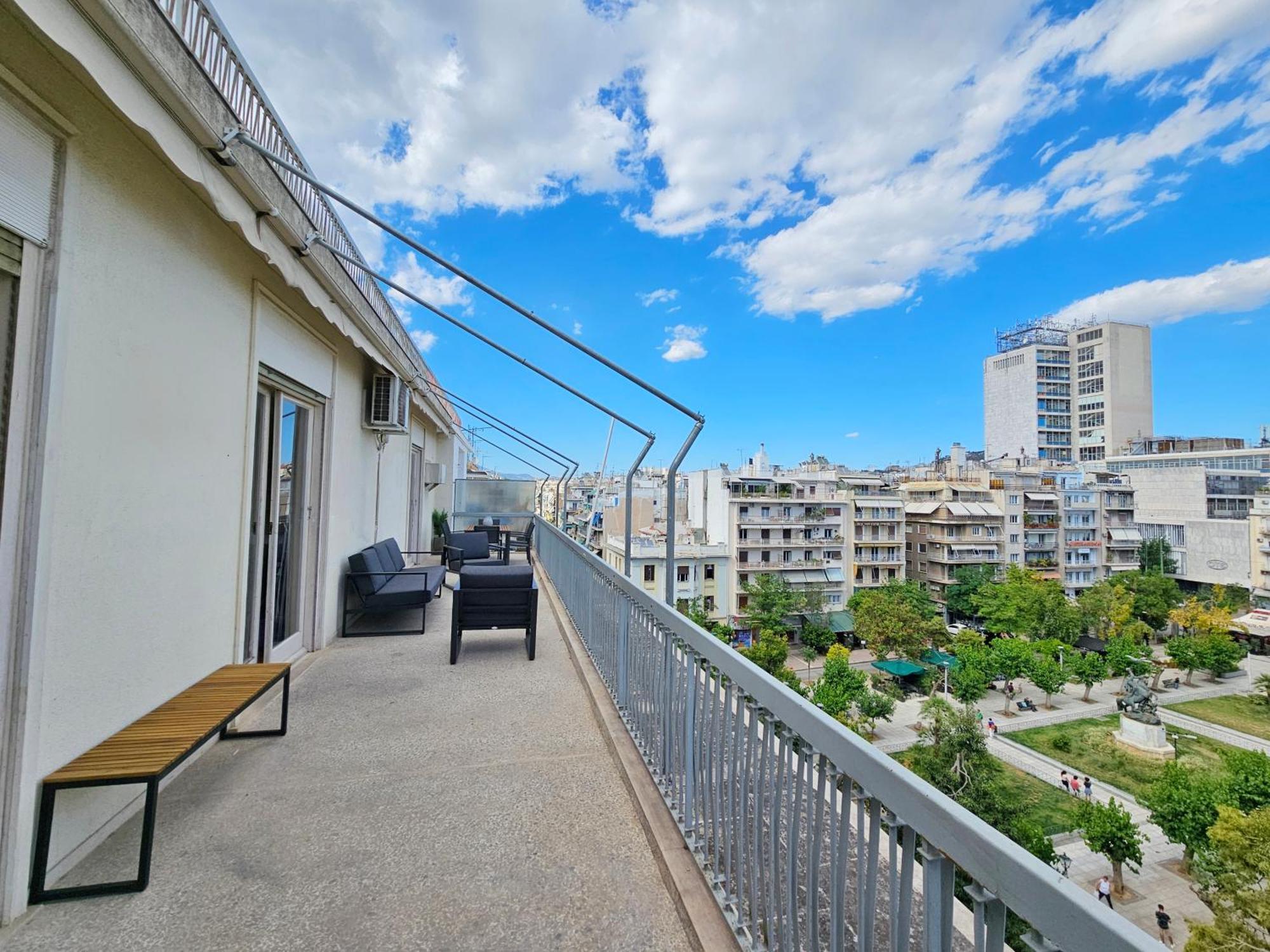 Victoria Capitan Apartments Atene Esterno foto